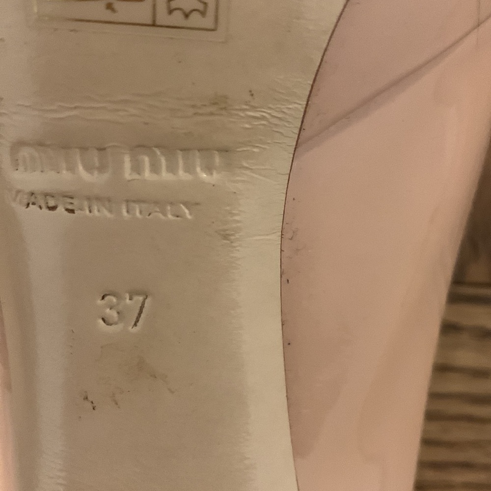 Miu Miu Heels Gently Used, In Great Condition - image 6